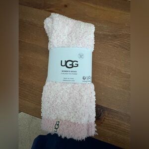 UGG Women's Soft Pink Socks